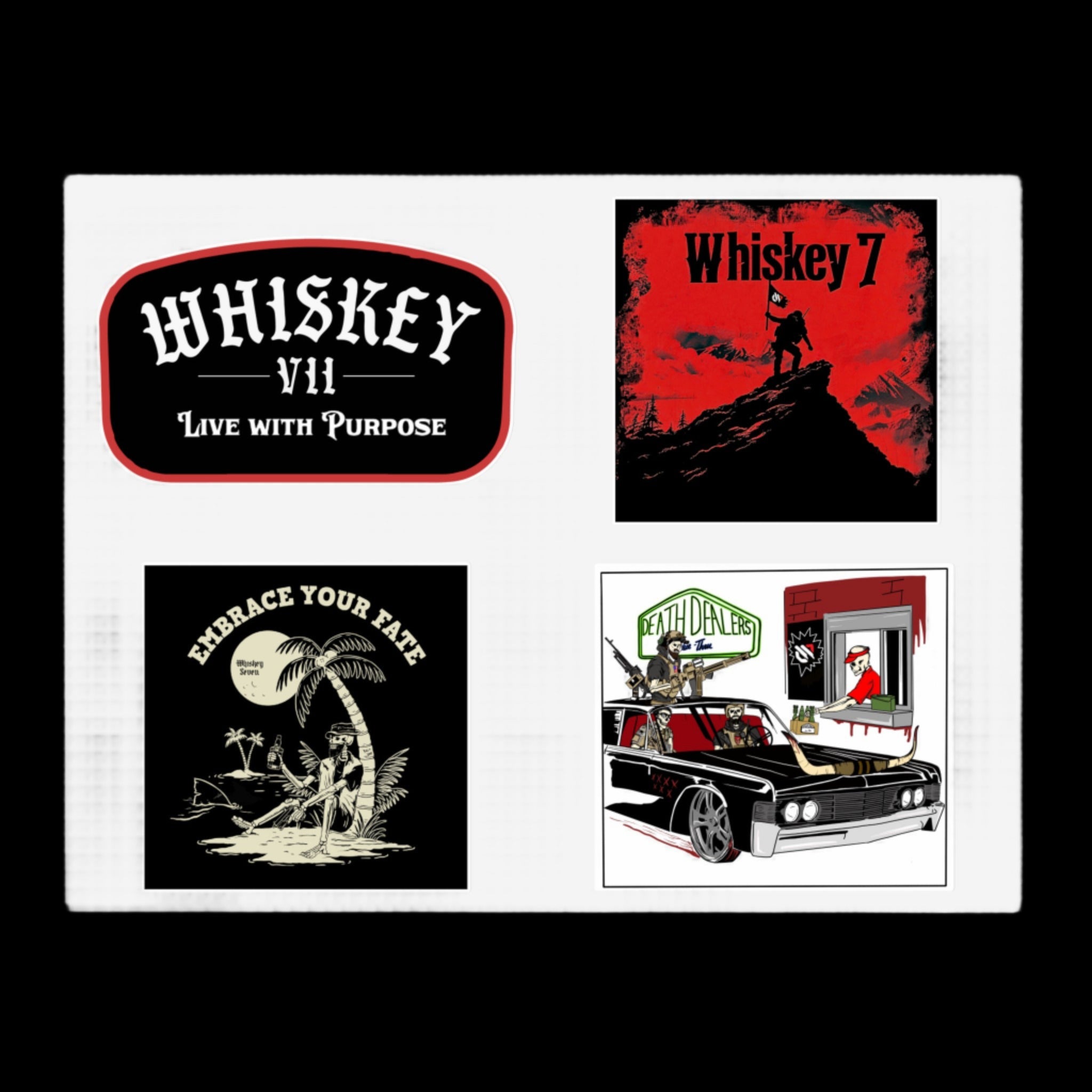 Whiskey 7 Heritage Slap Sheet