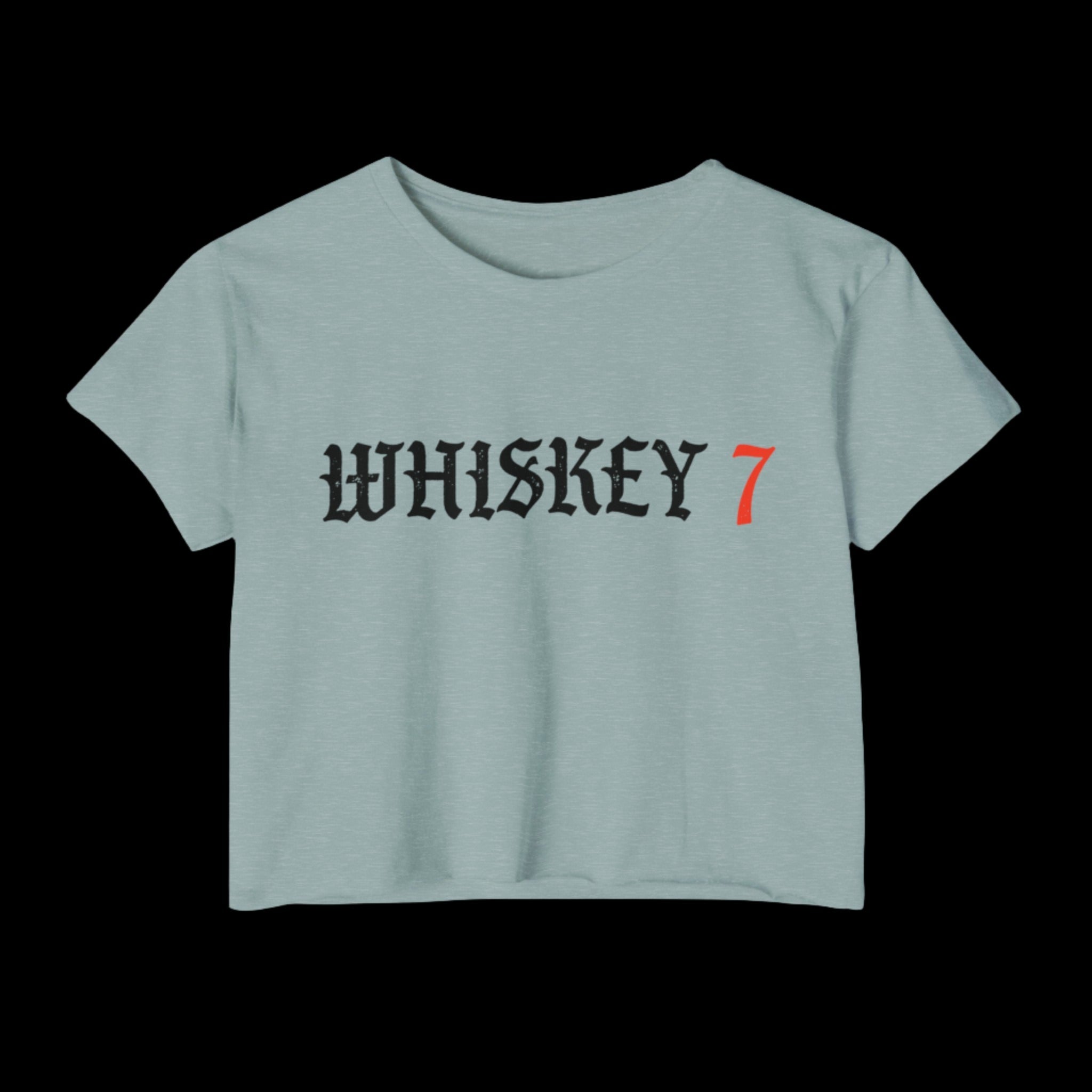 Whiskey 7 Shield Crop Top