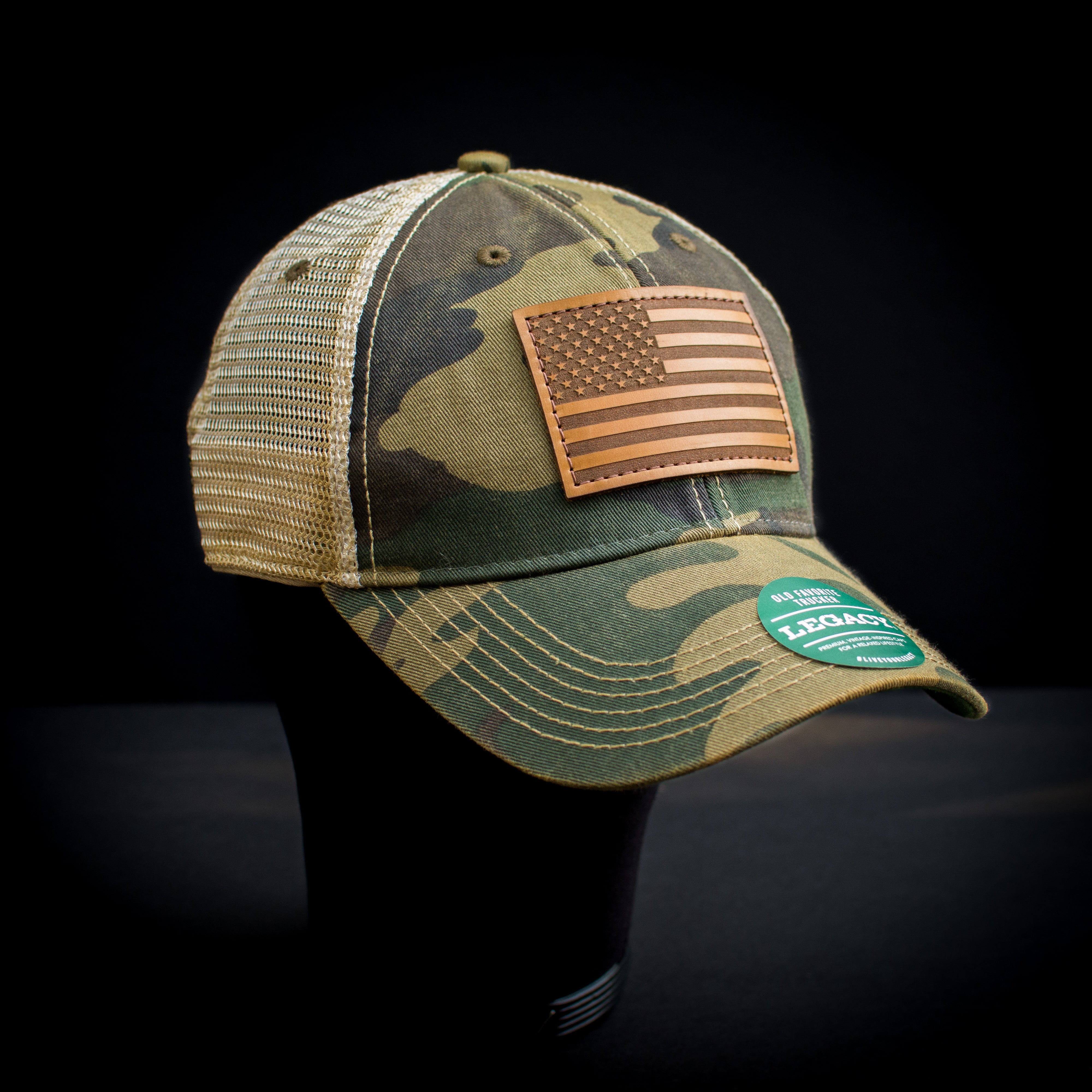 Old Glory Unstructured Hat